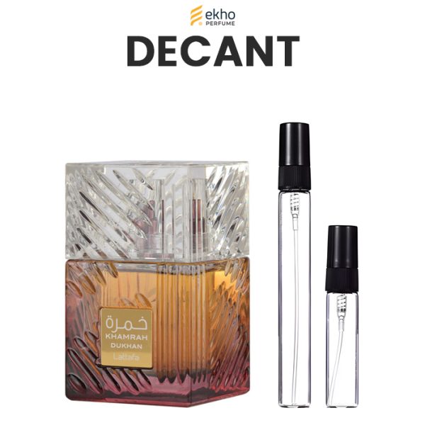 Lattafa Khamrah Dukhan Decant