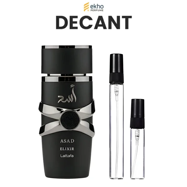 Lattafa Asad Elixir EDP Decant